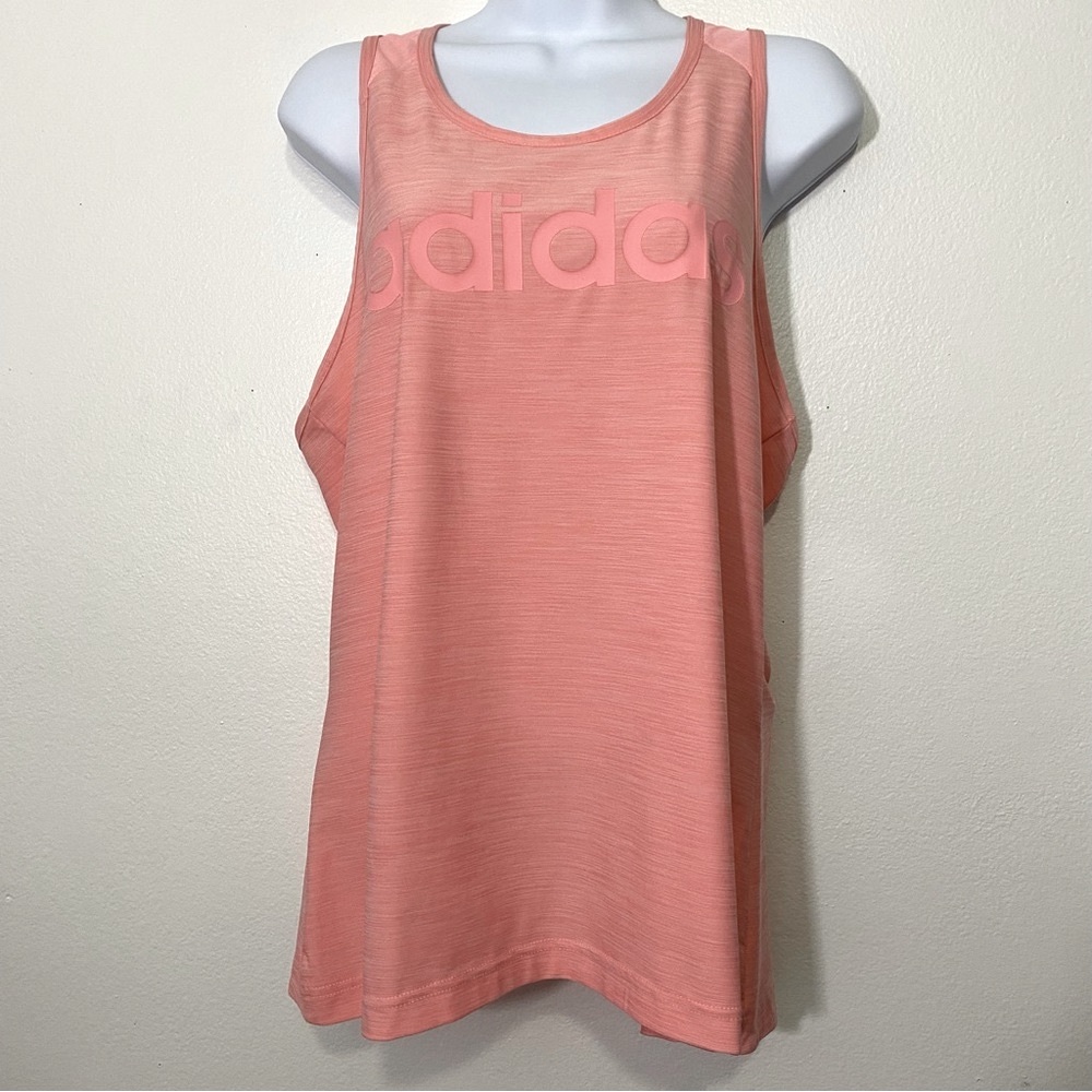 Adidas Ladies Size Large Peach Color Tank Top